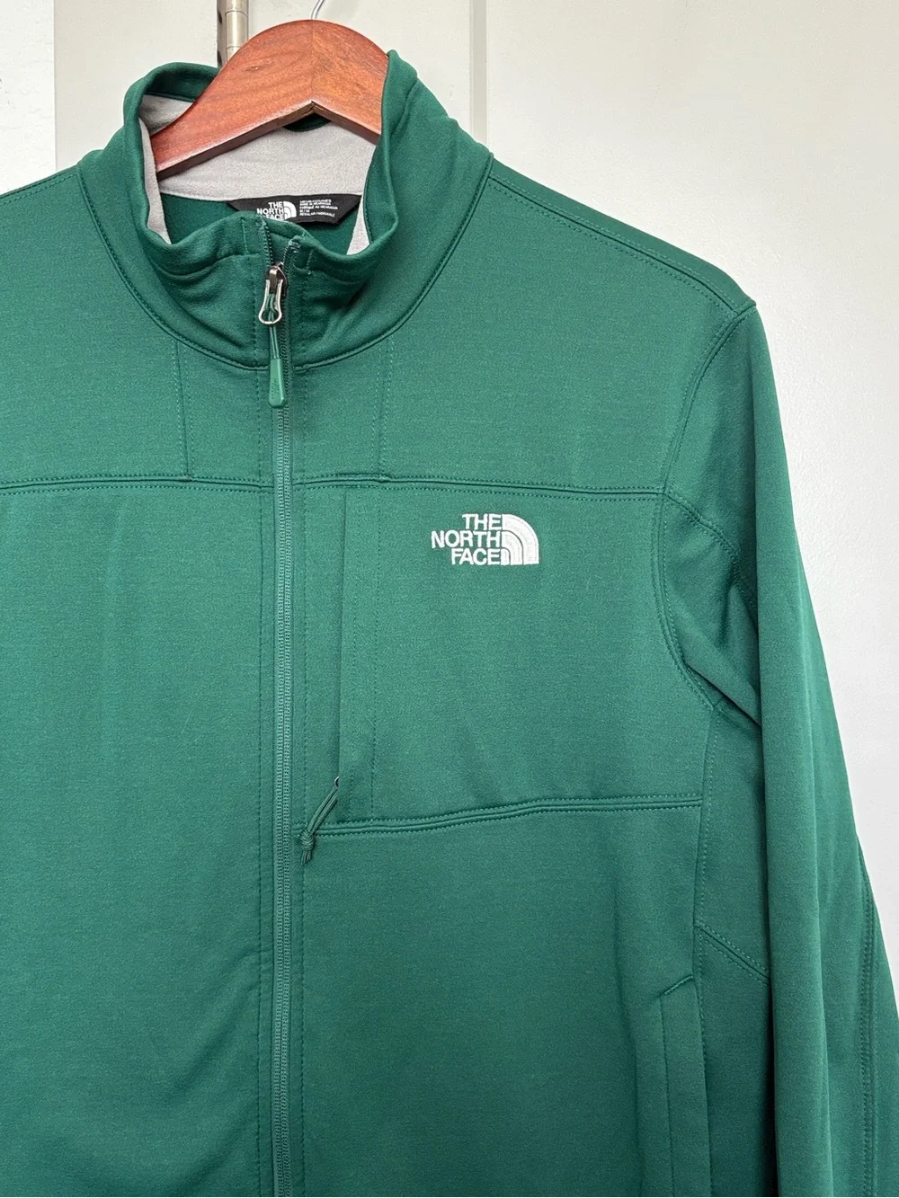 NORTHFACE M 200 CINDER F/Z-RTO JACKET NIGHT GREEN MEN'S MEDIUM